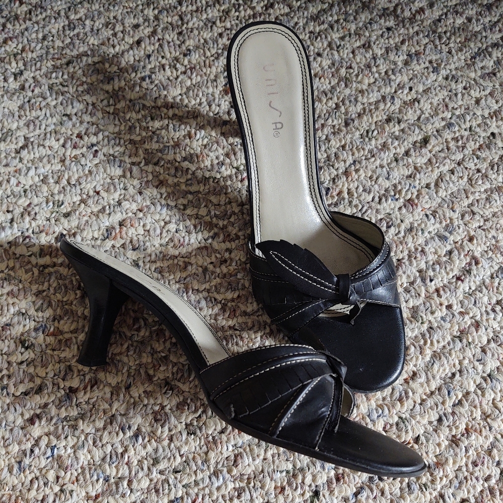 UNISA Leather Heels Size 8.5